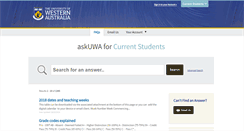 Desktop Screenshot of ipoint.uwa.edu.au