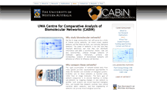 Desktop Screenshot of cabin.uwa.edu.au