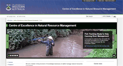 Desktop Screenshot of cenrm.uwa.edu.au