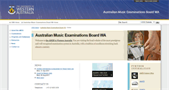 Desktop Screenshot of ameb.uwa.edu.au